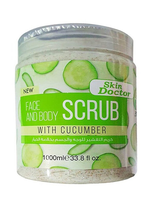 

Skin Doctor Face and Body Scrub with Cucumber, 1000ml