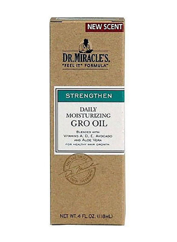 

Dr. Miracle'S Daily Moisturizing Gro Oil for All Hair Types, 4oz