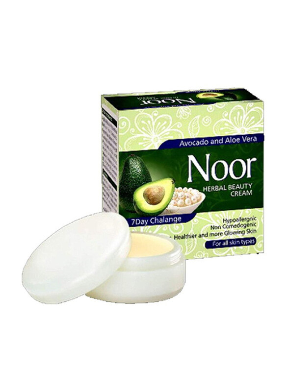 

Noor Avocado & Aloe Vera Herbal Beauty Cream, 28 gm