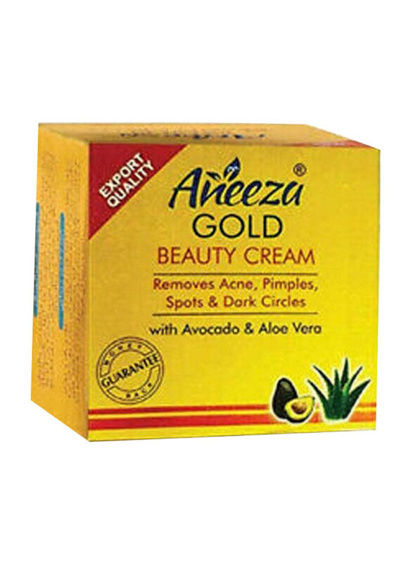 

Aneeza Gold Beauty Cream with Avocado and Aloe Vera, 50g