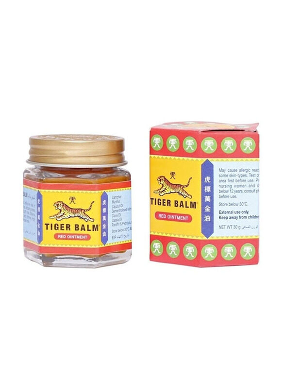 

Tiger Balm Red Balm 30gm, 3 Piece