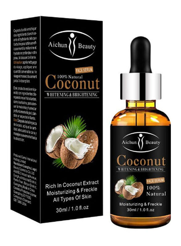 

Aichun Beauty Coconut Whitening And Brightening Facial Serum, 30ml