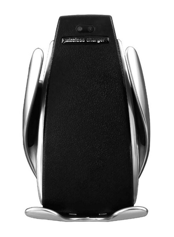 

Generic Wireless Car Mobile Charger with Holder, Black