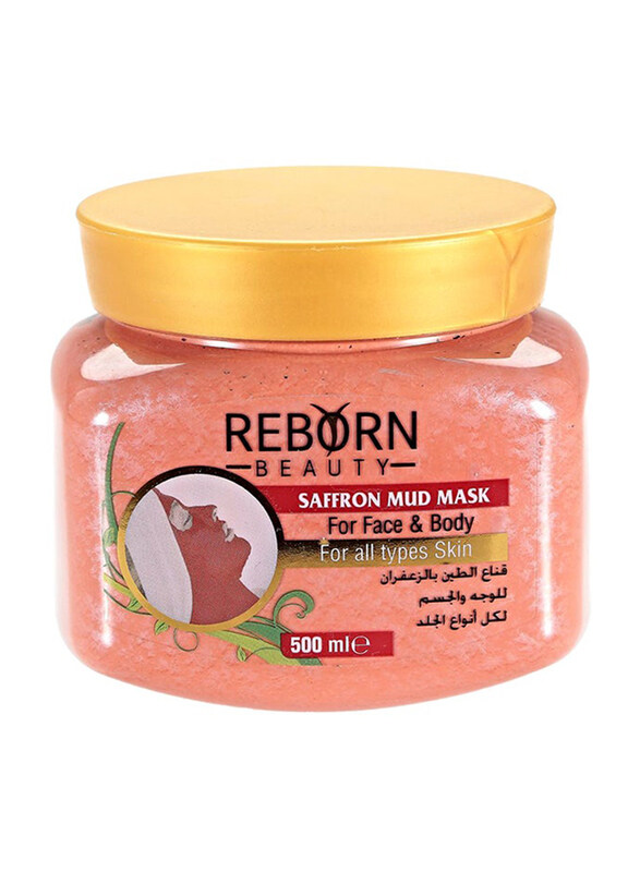 

Reborn Beauty Saffron Face And Body Mud Mask, 500ml