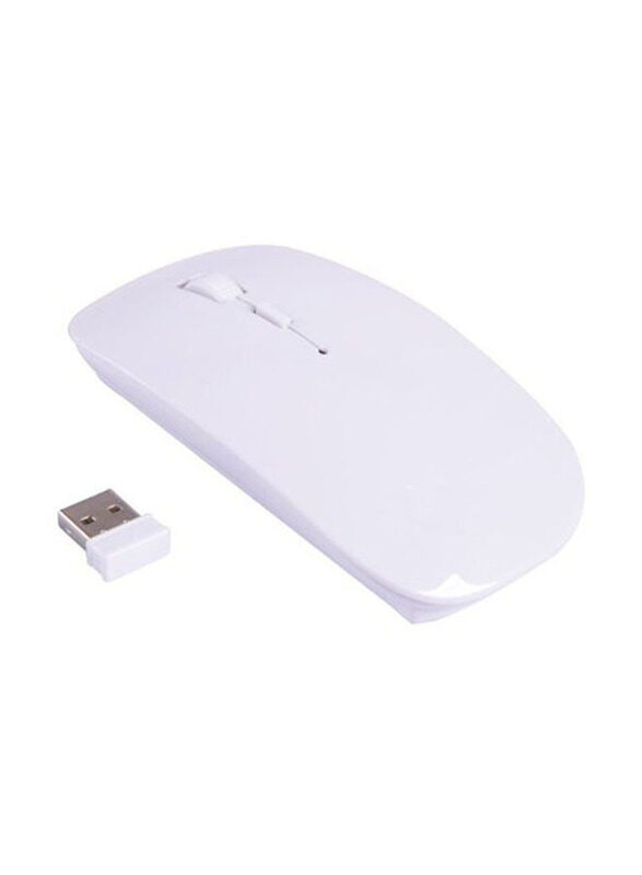 

Generic 2.4Ghz Wireless USB Optical Mouse for MacBook, White
