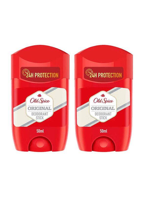 

Old Spice Original Deodorant Stick, 2 x 50ml