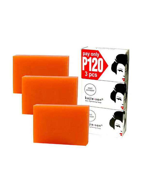 

Kojie.san Skin Lightning Soap, 3 x 65g
