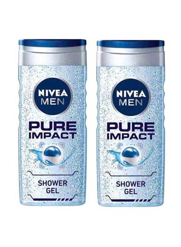 

Nivea Pure Impact Shower Gel, 2 x 250ml