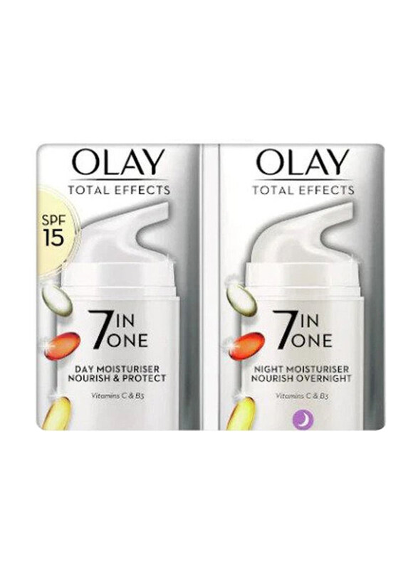 

Olay Total Effects 7-In-1 Night & Day Cream SPF15, 2 Pieces