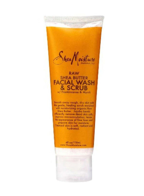 

Sheamoisture Raw Butter Facial Wash and Scrub, 118ml