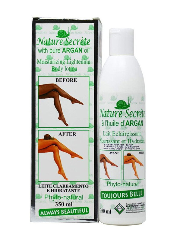 

Nature Secret's Argan Oil Lightening Moisturizing Body Lotion, 350ml