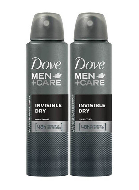 

Dove Invisible Dry Black Care Antiperspirant Deodorant, 2 x 150ml