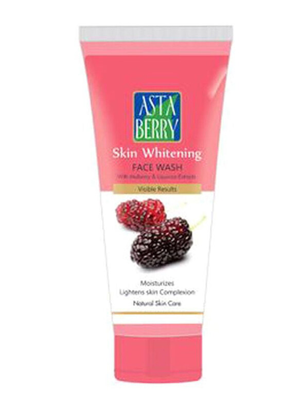 

Asta Berry Skin Whitening Face Wash with Berries, 120ml