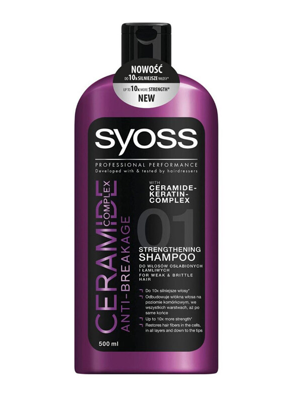 

Syoss Ceramide Complex Anti-Breakage Strengthening Shampoo, 500ml