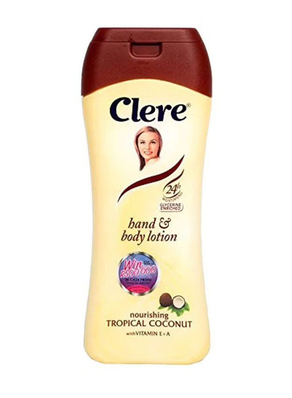 

Clere Nourishing Tropical Coconut Hand & Body Lotion, 13.5oz