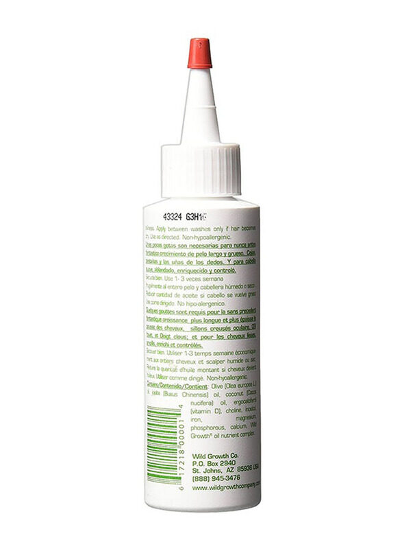 

Generic Wild White/Green Growth Hair Oil, 4oz