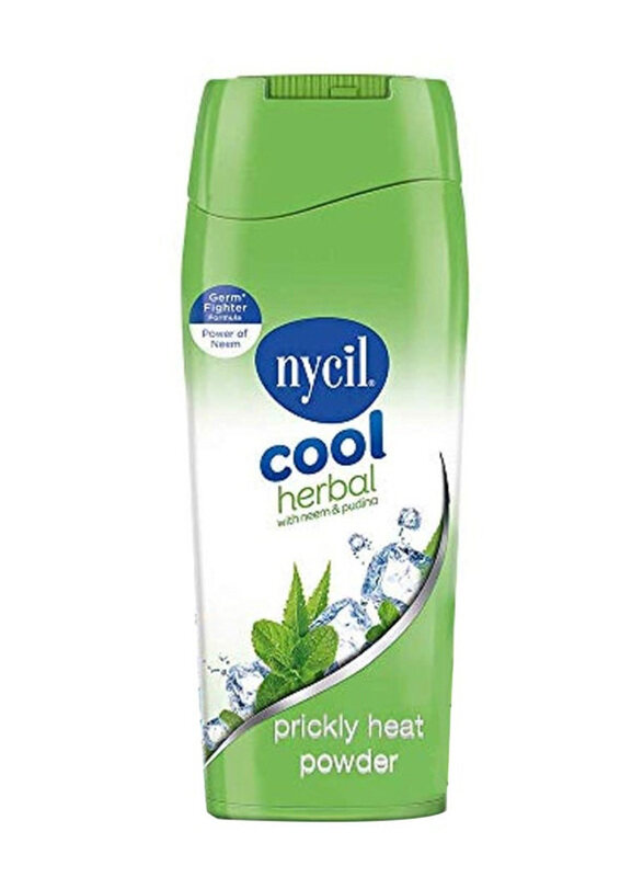 

Nycil Cool Herbal with Neem and Pudina Prickly Heat Powder, 150gm