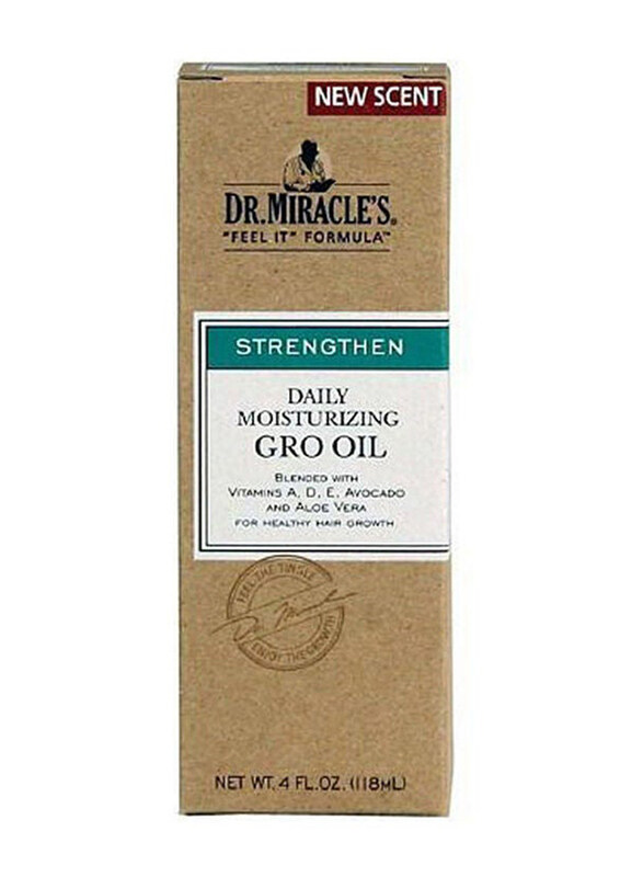 

Dr. Miracle's Daily Moisturizing Gro Oil, 118ml