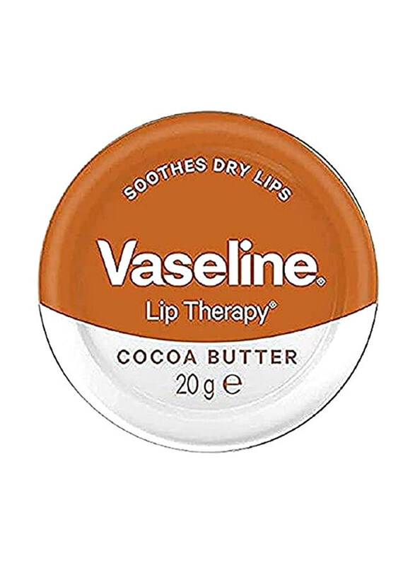 

Vaseline Lip Therapy Cocoa Butter Balm Tin, 17gm