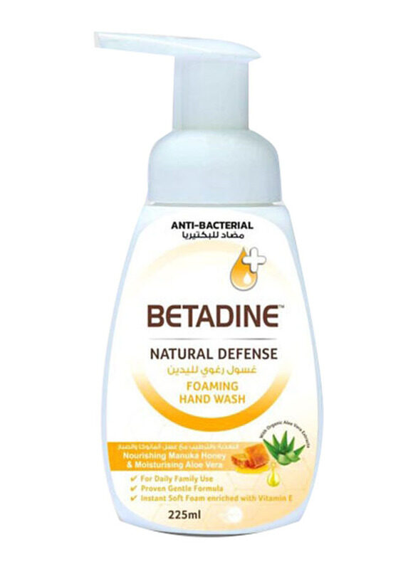 

Betadine Natural Defense Handwash with Manuka Honey Extracts, 225ml