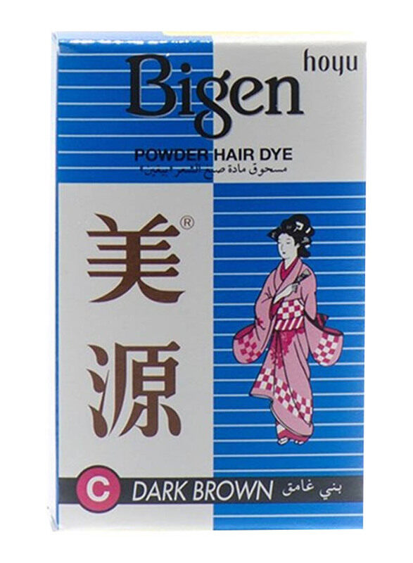 

Bigen Powder Hair Dye, 6gm, Dark Brown