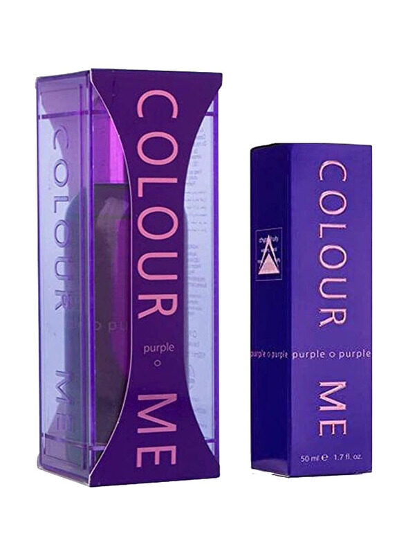 

Milton Lloyd Milton-Lloyd 2-Piece Perfume Set for Women, Colour Me Purple 100ml EDT Perfume, Colour Me Purple 50ml EDT Perfume