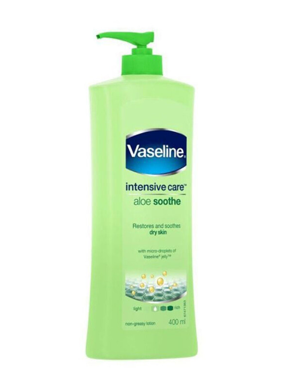 

Vaseline Intensive Care Aloe Soothe Body Lotion, 400ml