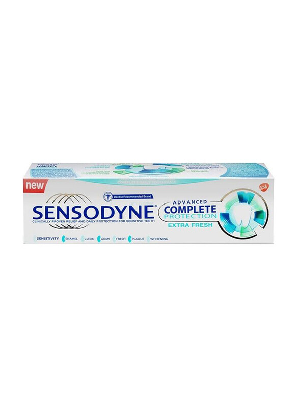 

Sensodyne White Advanced Complete Protection Extra Fresh Toothpaste, 75ml