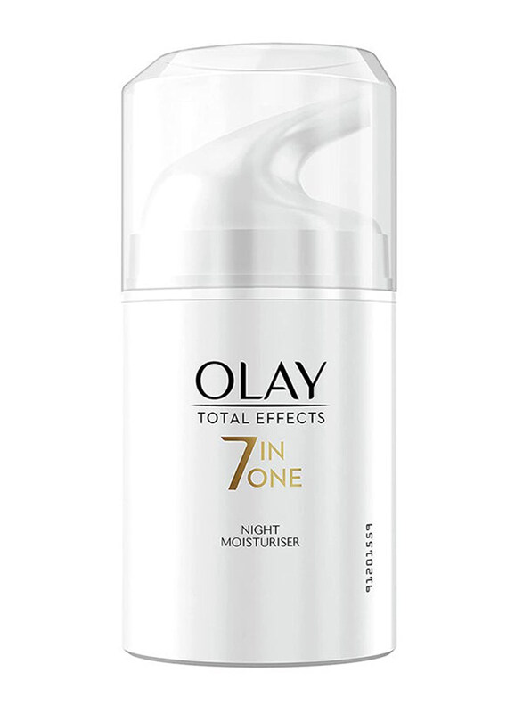 

Olay Total Effects 7-in-One Face Moisturizer Night Cream With Vitamins B3, B5 and E, 50g