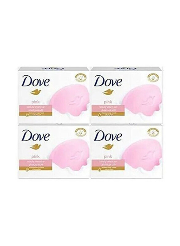 

Dove Pink Beauty Cream Bar, 4 x 135gm