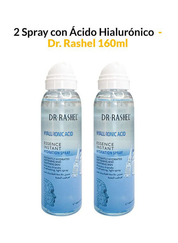 

Dr. Rashel Hyaluronic Acid Essence Instant Hydration Spray, 2 x 160ml
