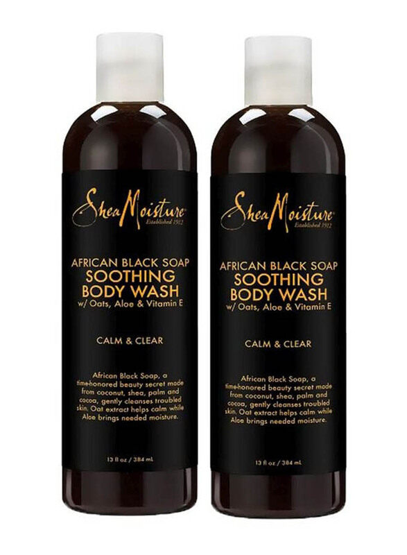 

Sheamoisture Black African Body Wash, 2 x 13oz