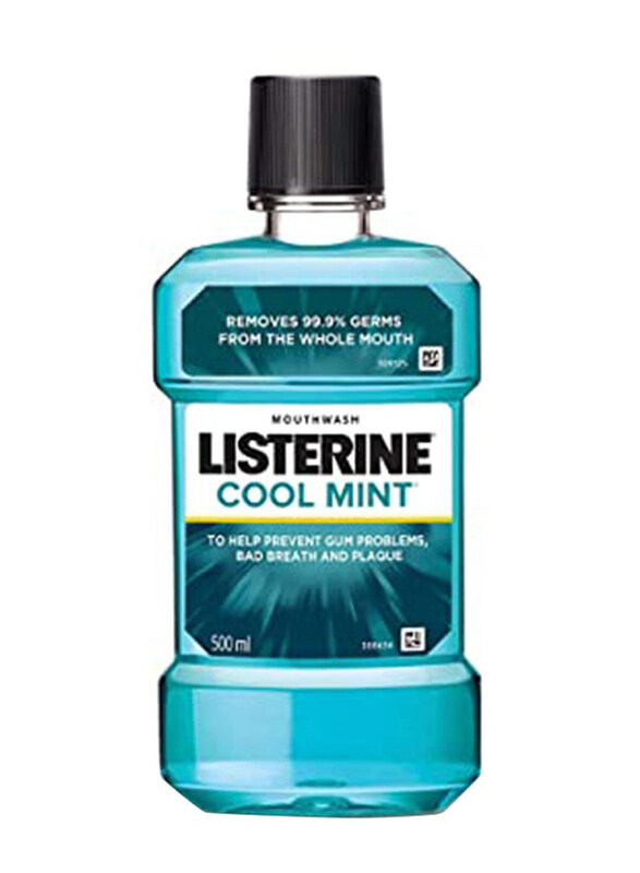 

Listerine Cool Mint Mouthwashes, 2 x 500ml