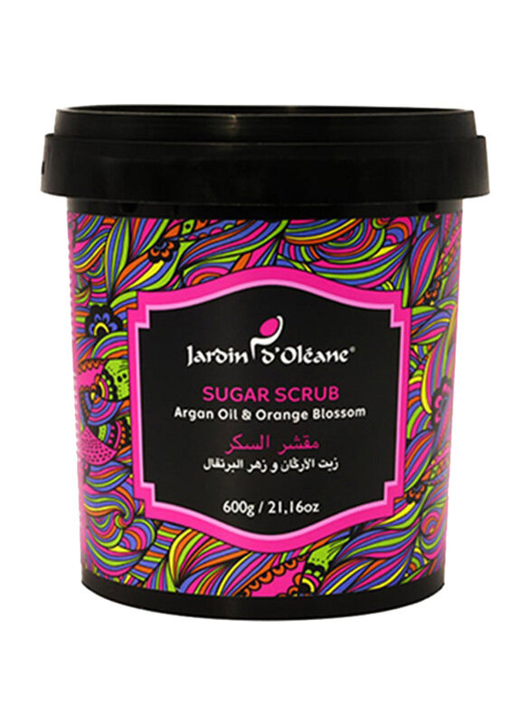 

Jardin d'Oleane Sugar Scrub With Argan Oil And Orange Blossom, 600g