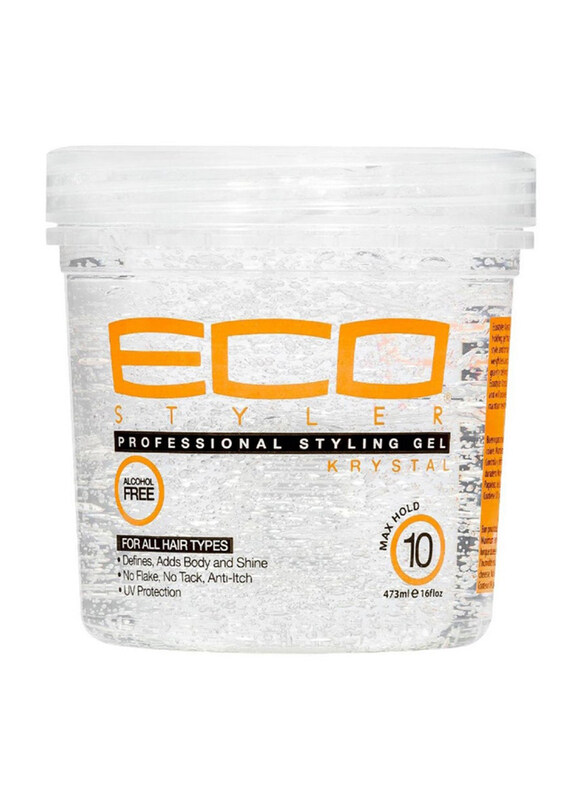 

Eco Krystal Professional Styling Hair Gel for All Hair Types, 16oz
