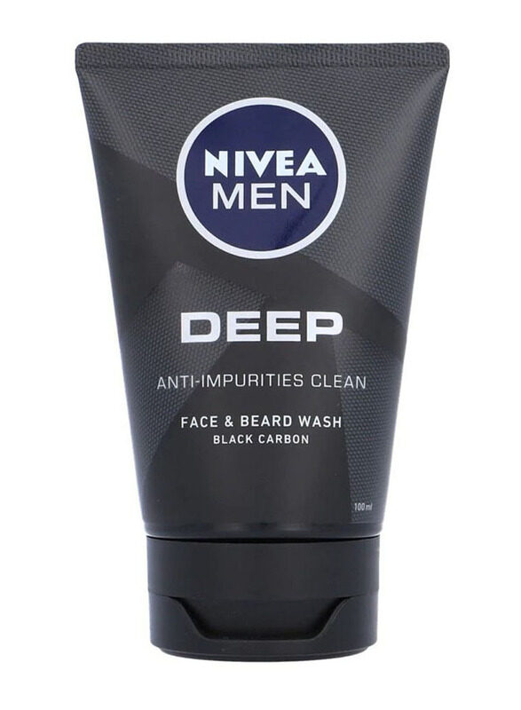 

Nivea Deep Cleansing Black Carbon Face And Beard Wash 100ml