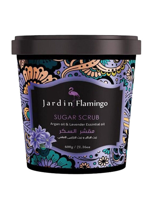 

Jardin Flamingo Sugar Scrub Argan & Lavender Essential Oil, 600gm