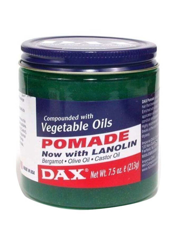 

Dax Vegetable Oils and Lanolin Organic Hair Pomade for All Hair Types, 213gm