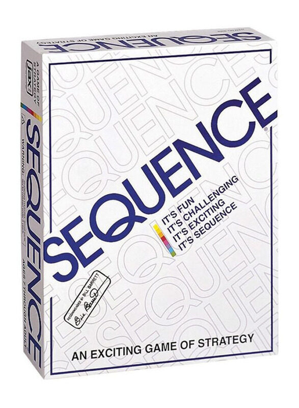 

Jax Games Sequence Playing Board Game, Ages 7+