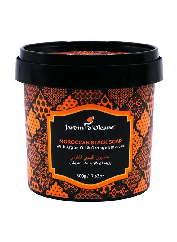 

Jardin D Oleane Moroccan Soap with Argan Oil & Orange Blossom, 500gm