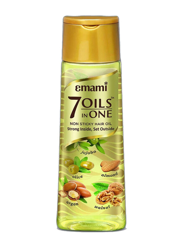 

Emami 7-in-1 Hair Oil Clear for All Hair Types, 200ml
