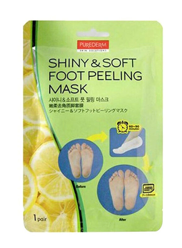 

Purederm Shiny And Soft Foot Peeling Mask, 1 Pair