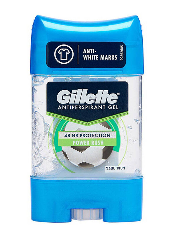 

Gillette Power Rush Clear Antiperspirant Gel, 70ml