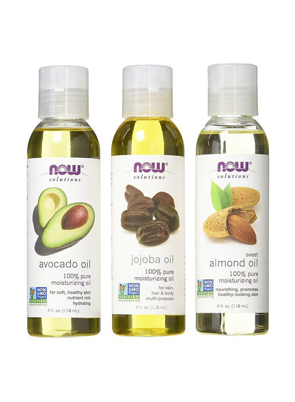 

Now Foods Moisturizing Oil, 3 x 354ml
