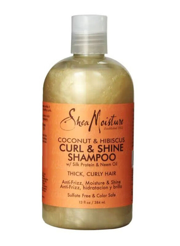 

Sheamoisture Coconut & Hibiscus Curl & Shine Shampoo, 384ml