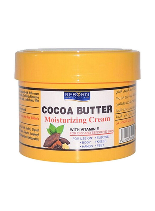 

Reborn Beauty Cocoa Butter with Vitamin E Moisturizing Cream, 500ml