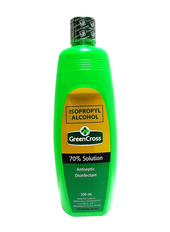 

Green Cross Isopropyl Alcohol Antiseptic Disinfectant, 500ml