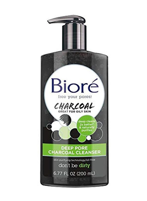 

Biore Deep Pore Charcoal Cleanser, 6.77oz