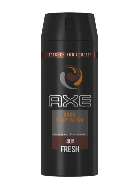 

Axe Deo Dark Temptation 48H Fresh Body Spray, 150ml