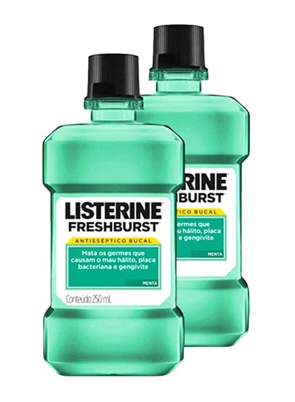 

Listerine Freshburst Antiseptic Mouthwash, 2 x 500ml